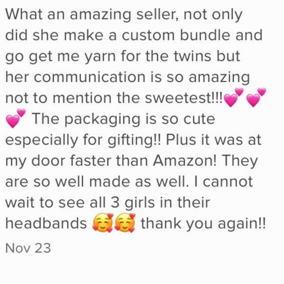 Crochet ear warmer -twist - Picture 4 of 5